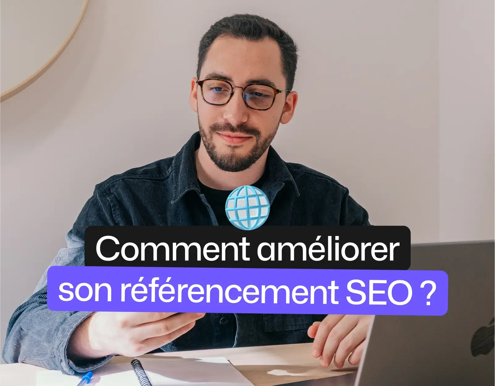 Photo avec texte 'Comment construire l'arborescence de son site ?'